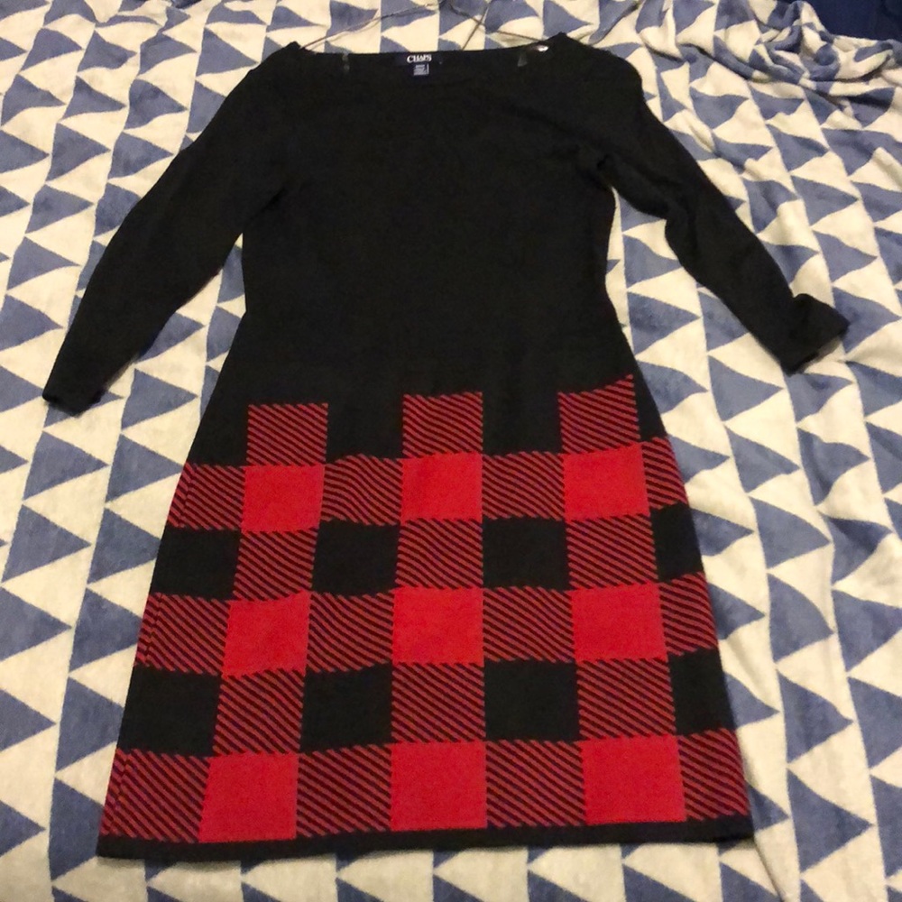 Plaid dress
